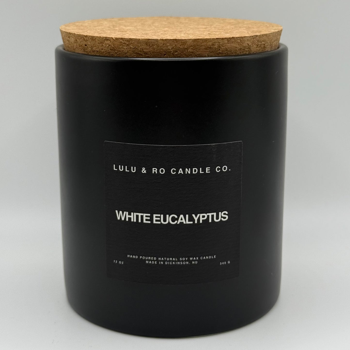 White Eucalyptus Candle
