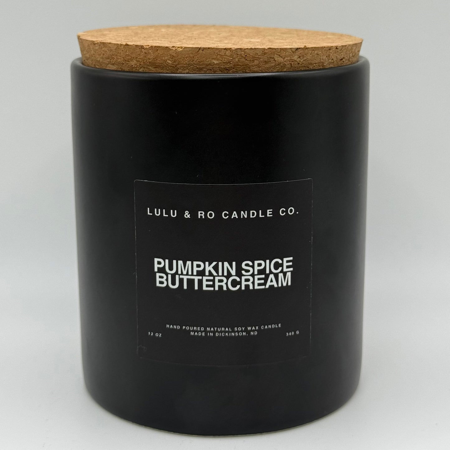 Pumpkin Spice Buttercream Candle