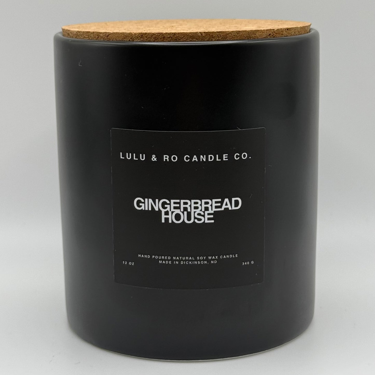 Gingerbread House Candle