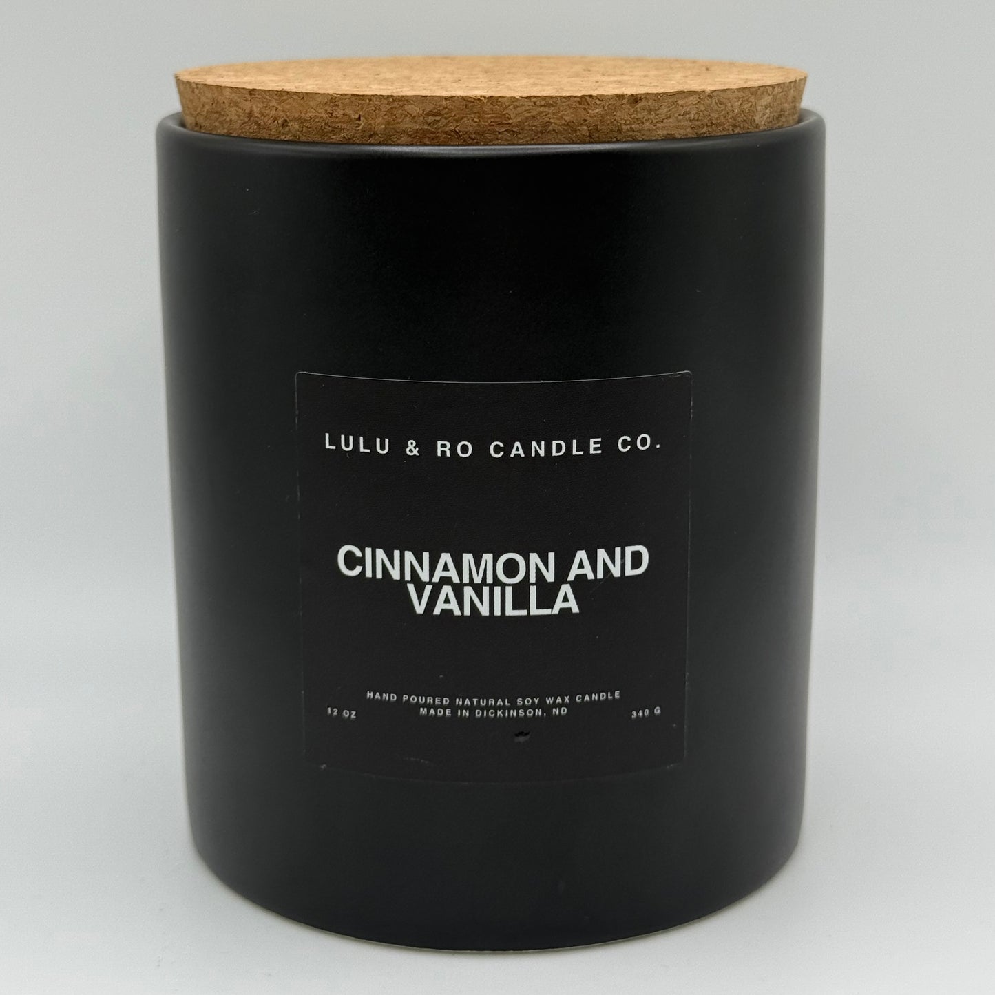Cinnamon and Vanilla Candle