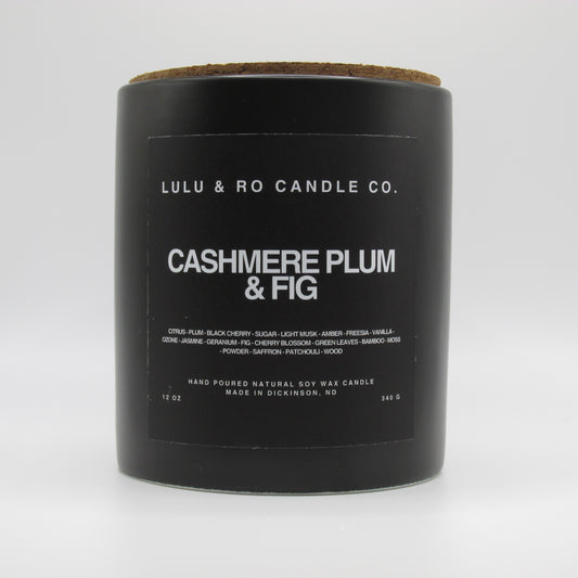 Cashmere Plum & Fig Candle