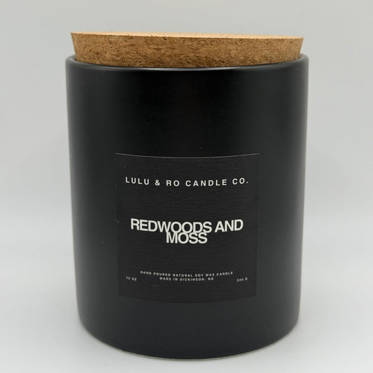 Redwoods and Moss Candle