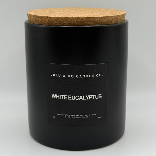 White Eucalyptus Candle