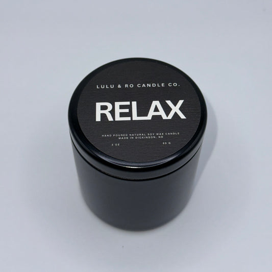 Relax Tin Candle