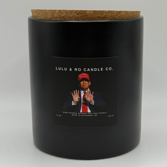 Donald Trump MAGA Candle