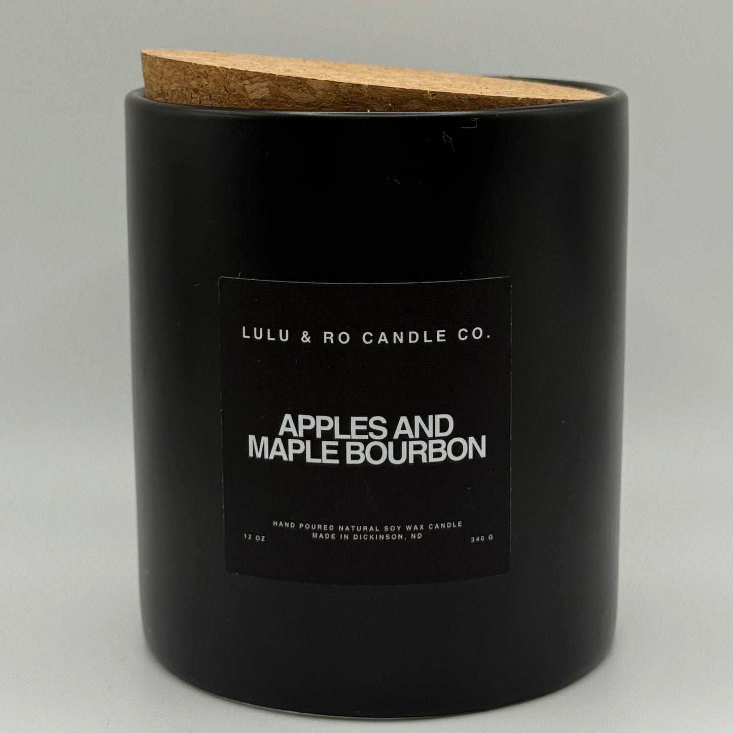 Apples and Maple Bourbon Candle