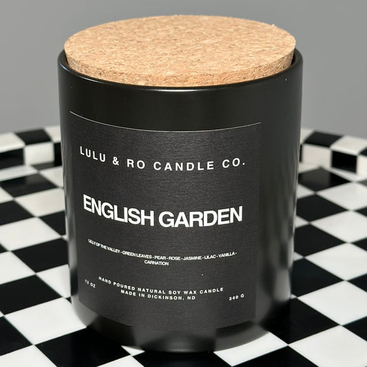 English Garden Candle