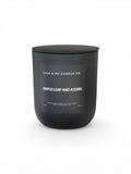 Maple Leaf and Acorn Candle